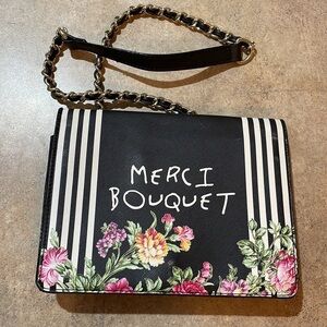Betsey Johnson Handbag Merci Bouquet Chain Strap